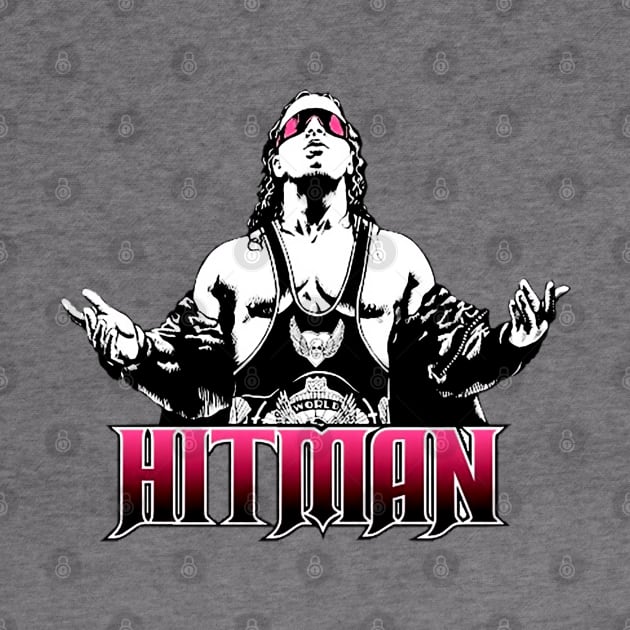 Bret Hitman Hart  Hitman by WikiDikoShop